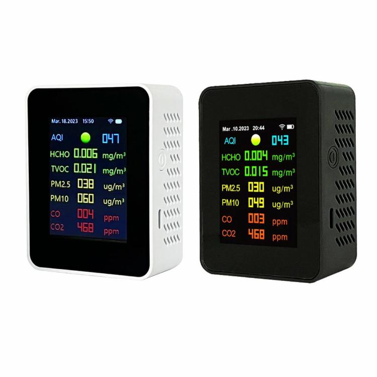 Analyzers | 9 in 1 Air Quality Monitor Digital Air Quality Tester WiFi for Home / Greenhouse Analyzers Analyzers