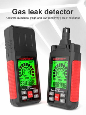 Analyzers | Gas Detector Handheld Explosive Gas Detector Audible and Visual Alarm 50-1000ppm Analyzers Analyzers