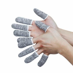 Cleaning Tools | 10pcs Anti-Cut Finger Cover Reusable Finger Sleeve Protectors for Kitchen Garden Cleaning Tools Cleaning Tools