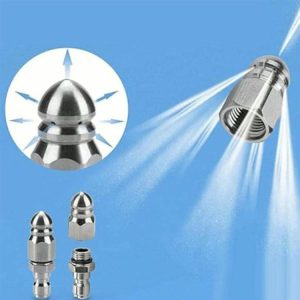 Cleaning Tools | 2 PCS Pressure Washer Sewer Jet Nozzle 1/4in Quickly Connector Stainless Steel Cleaning Tools Cleaning Tools