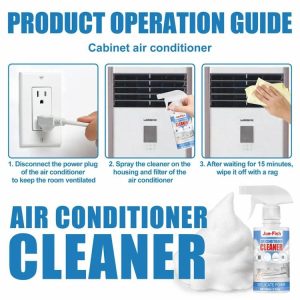 Cleaning Tools | 60ml Cleaner Stain Remover No Rinse Evaporator Air Conditioner Foam Coil Cleaner Cleaning Tools Cleaning Tools