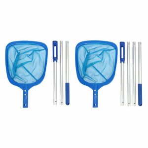 Cleaning Tools | Pool Skimmer Net with Telescopic Rod Pool Landing Net for Spa Hot Tub Fountain Cleaning Tools Cleaning Tools