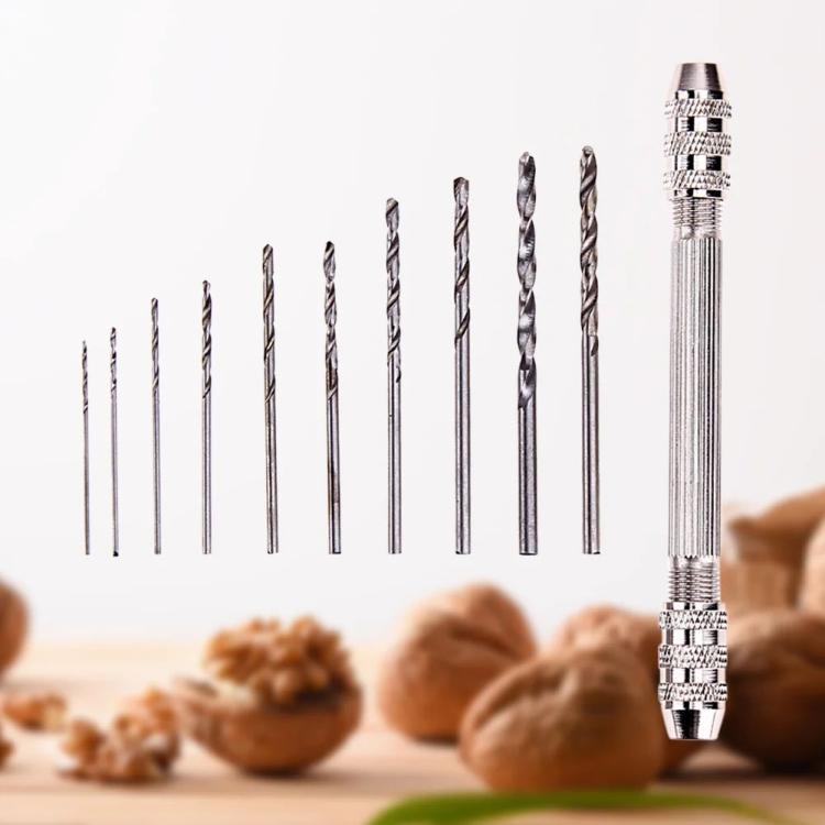 Drill Bit & Screwdriver | 0.5-3.2mm Mini Manual Aluminum Hand Drill Chuck Twsit Micro Drill Bit Tool Drill Bit & Screwdriver Drill Bit & Screwdriver