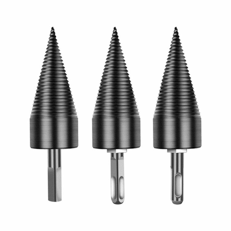 Drill Bit & Screwdriver | 32mm Firewood Splitter Drill Bits Cutting Wood Splitter Cone Twist Auger Drill Bit & Screwdriver Drill Bit & Screwdriver