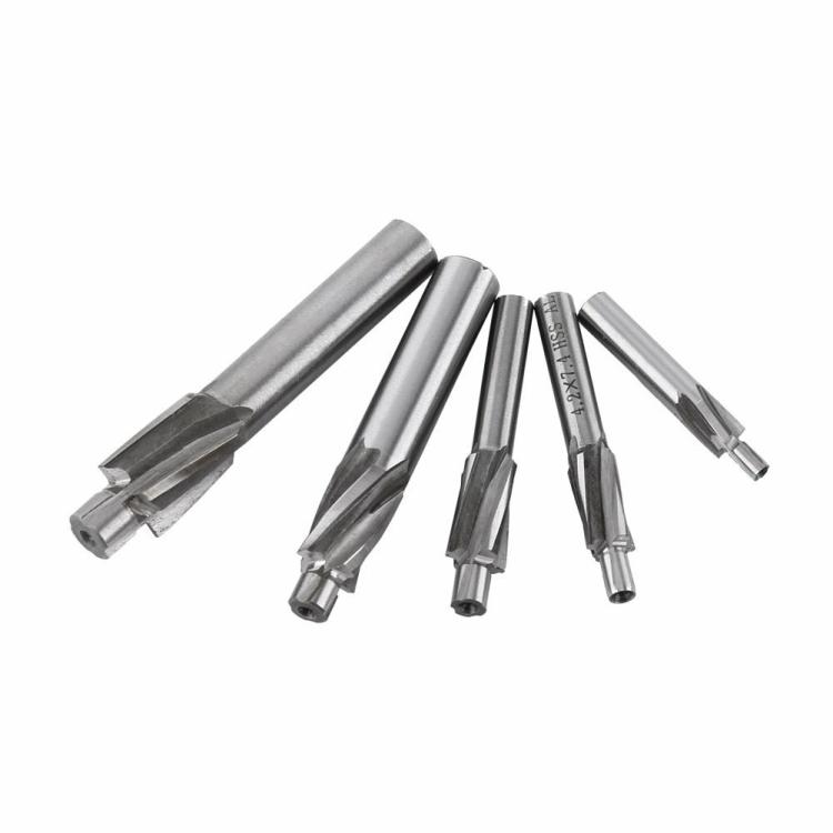 Drill Bit & Screwdriver | 5pcs M3-M8 Counterbore End Mill Pilot Milling Cutter Countersink Router Bit Drill Bit & Screwdriver Drill Bit & Screwdriver