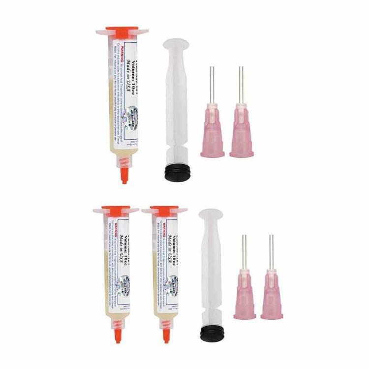 Electric Soldering Irons | 10cc Lead-free Solder Paste Kit + Needles Syringe Pusher for Phone LED Electric Soldering Irons Electric Soldering Irons