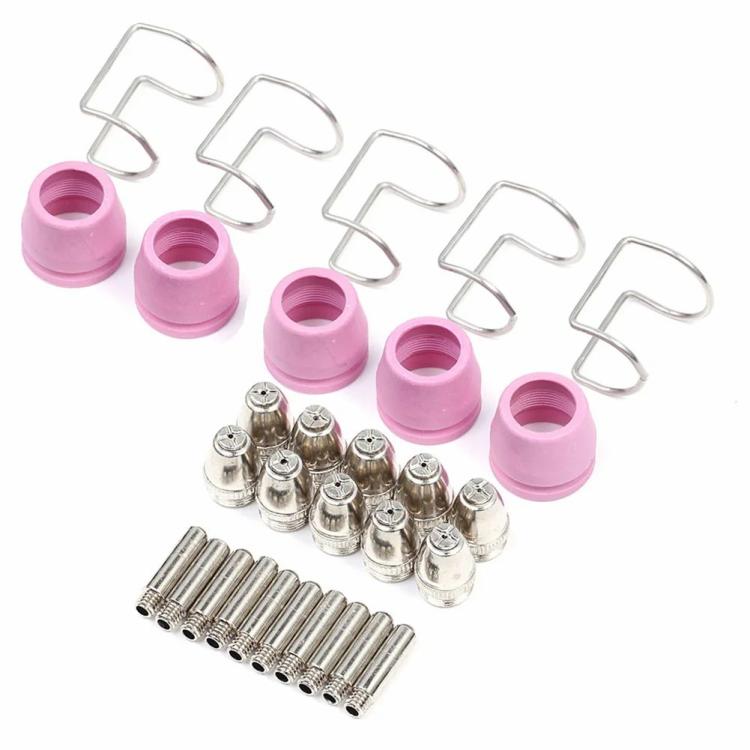 Electric Soldering Irons | 30pcs Electrode Tip Nozzle Kit Replacement Welding Nozzle for CUT60 LGK60 P-60 Electric Soldering Irons Electric Soldering Irons