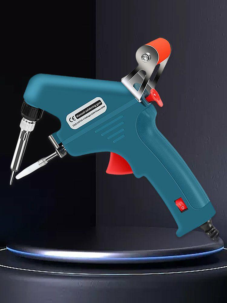 Electric Soldering Irons | 60W Automatic Tin Feeding Gun Detachable Hand-Held Internal Heating Send Tin Gun Electric Soldering Irons Electric Soldering Irons