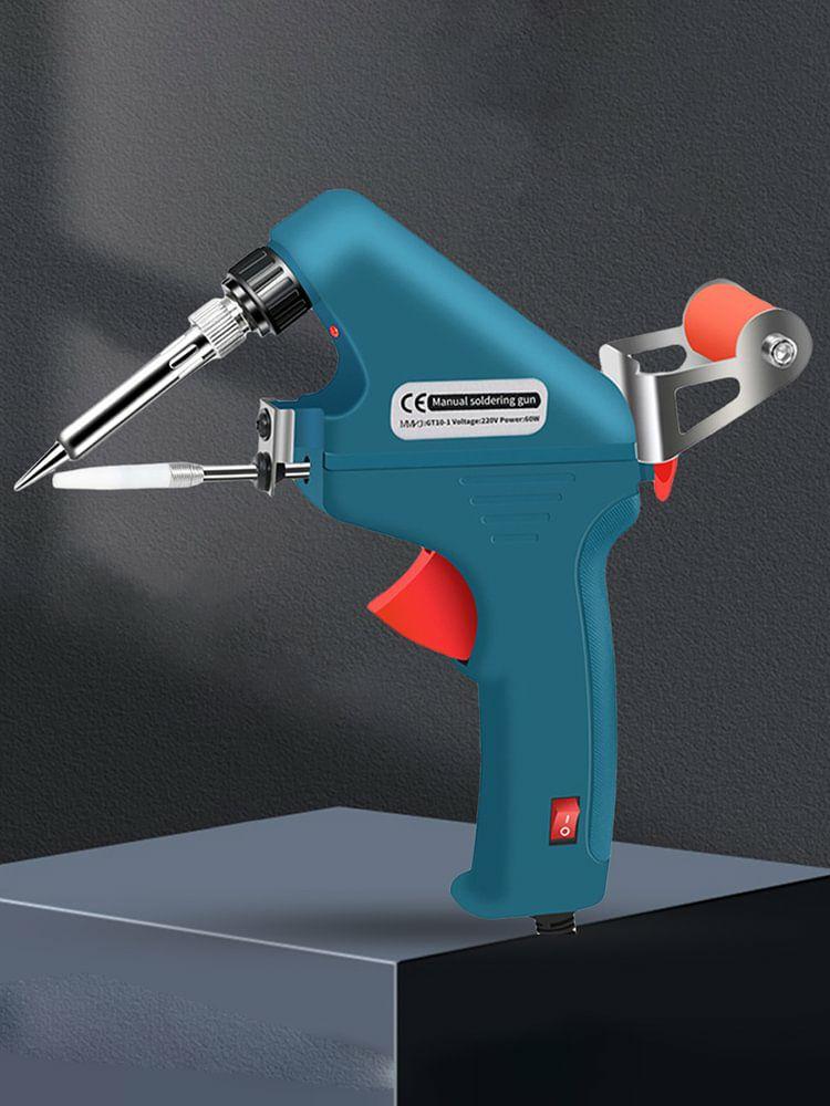 Electric Soldering Irons | 60W Automatic Tin Feeding Gun Energy-Saving Electric Soldering Iron Repair Tools Electric Soldering Irons Electric Soldering Irons