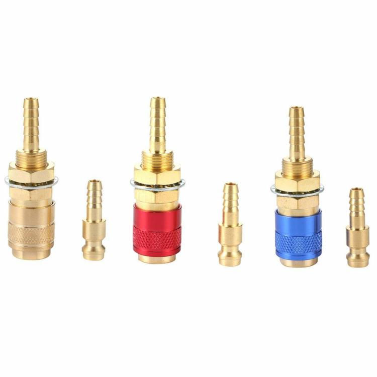 Electric Soldering Irons | 6mm Quick Connector Water Cooled Gas Adapter Fitthing for MIG TIG Welding Torch Electric Soldering Irons Electric Soldering Irons