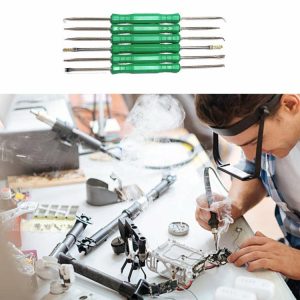 Electric Soldering Irons | 6pcs Circuit Board Welding Repair Tools Set Solder Iron Assist Disassembly Electric Soldering Irons Electric Soldering Irons