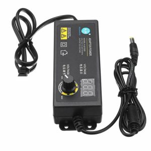 Electrical Instruments | 3-36V 60W Power Adapter Adjustable Voltage with Display Screen US Plug Electrical Instruments Electrical Instruments