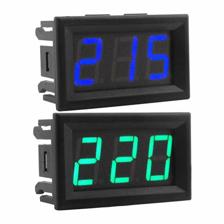 Electrical Instruments | AC70-500V Voltage Meter LED Display 2 Wires Voltage Detector Motorcycle Supplies Electrical Instruments Electrical Instruments