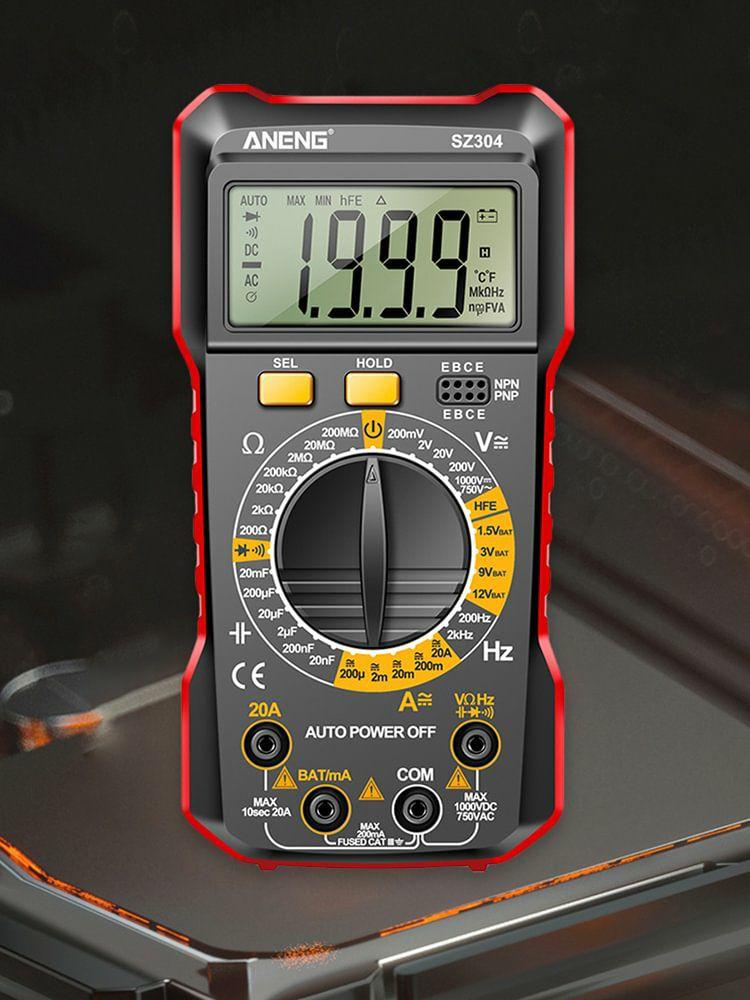 Electrical Instruments | AC/DC Voltage Tester Large Screen Voltage Detector Auto-Ranging Electrical Tools Electrical Instruments Electrical Instruments