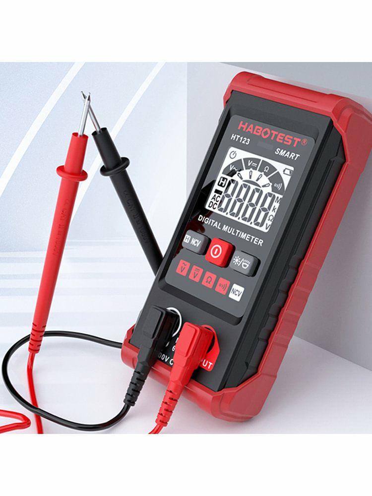 Electrical Instruments | DC AC Voltmeter with Backlight Ohm Volt Amp Tester RMS 2000 Counts for Household Electrical Instruments Electrical Instruments