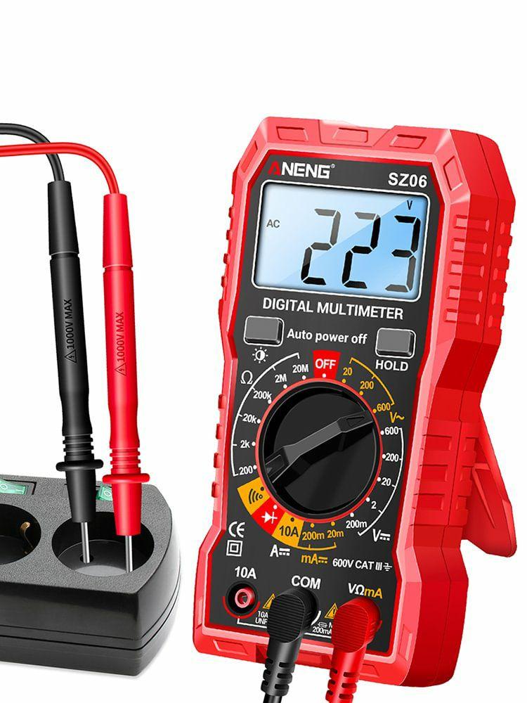 Electrical Instruments | Digital Multimeter AC/DC Ammeter Voltmeter 2000 Counts Handheld Sfor Electrician Electrical Instruments Electrical Instruments