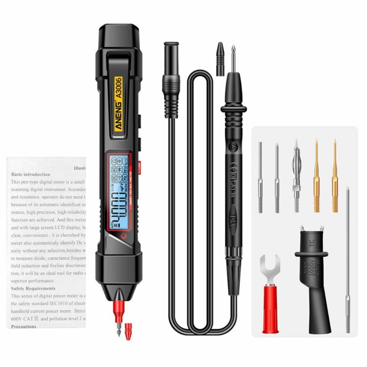 Electrical Instruments | Digital Multimeter Pen 4000 Counts AC/DC Voltage Ohm Diode Hz Capacitance Tester Electrical Instruments Electrical Instruments