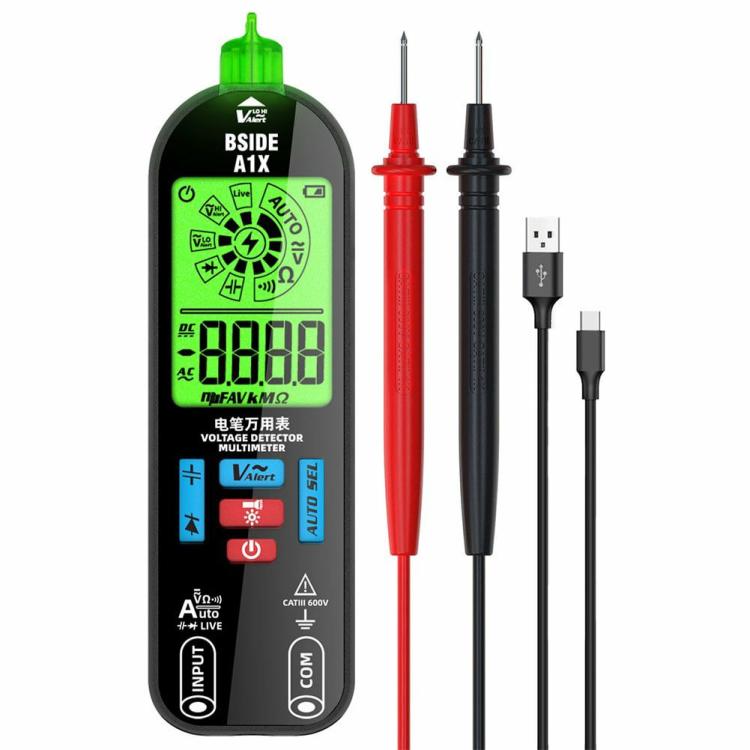 Electrical Instruments | Digital Multimeter Rechargeable AC DC Voltmeter Diode Capacitor Breakpoint Meter Electrical Instruments Electrical Instruments