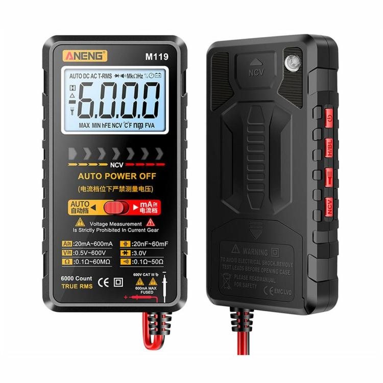 Electrical Instruments | Portable Multimeter LCD Display 6000 Counts Temp Resistance for Ohm Diode Hz Electrical Instruments Electrical Instruments