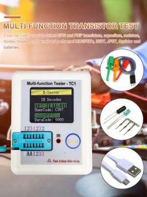 Electrical Instruments | Transistor Tester Display Electronic Tester Pocketable For Diode Triode Electrical Instruments Electrical Instruments