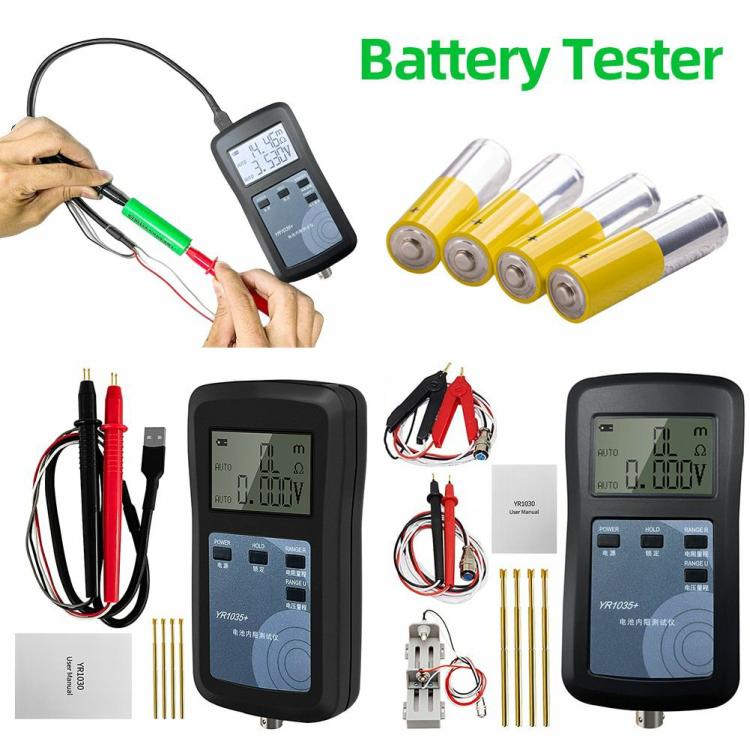 Electrical Instruments | YR1035+ 4-Wire Digital Lithium Battery Internal Resistance Tester High Precision Electrical Instruments Electrical Instruments