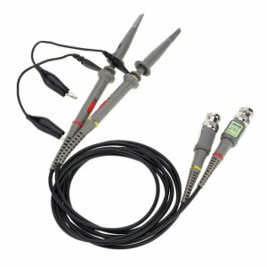 Electronic Measuring | 2pcs P6100 100MHz 1X 10X Scope Clip Test Probes BNC Oscilloscope Probe Kit Electronic Measuring Electronic Measuring