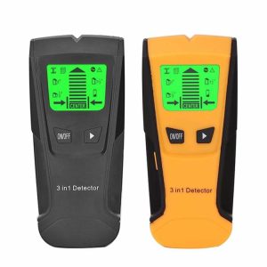 Electronic Measuring | Metal Finder Wood Studs Detector AC Voltage Live Wire Detect Wall Scanner Electronic Measuring Black/Yellow