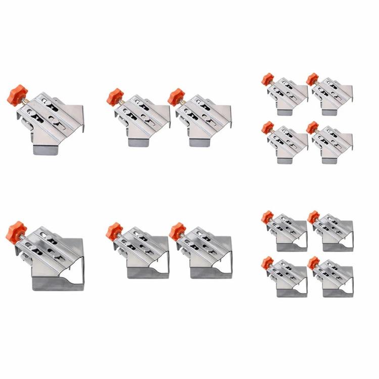 Locator & Fixing Clips | 1/2/4pcs 90 Degree Fixing Clips Stainless Steel Right Angle Splicing Quick Clamp Locator & Fixing Clips Locator & Fixing Clips