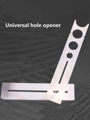 Locator & Fixing Clips | Tile Hole Opener Locator Ruler Marble Glass Floor Drilling Hole Puncher Locator & Fixing Clips Locator & Fixing Clips