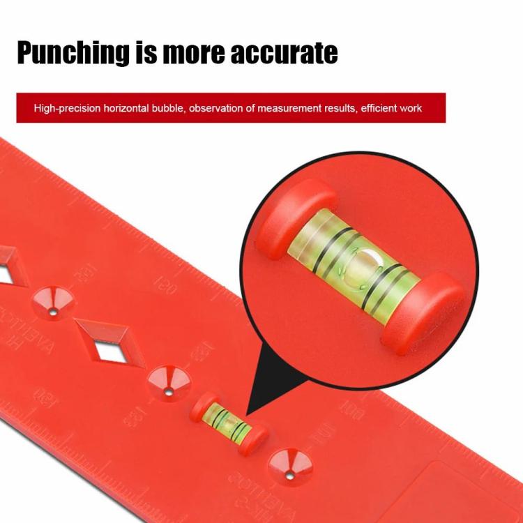 Locator & Fixing Clips | Woodworking Bubble Level Ruler Wooden Pillars Hole Drilling Guide Locator Locator & Fixing Clips Locator & Fixing Clips