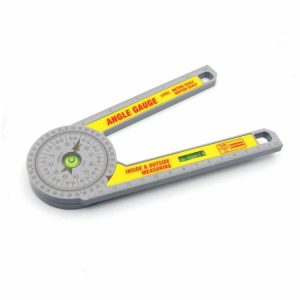 Measuring & Gauging | 360 Degree Miter Saw Protractor W/Leveling Bubble Angle Finder Gauge Ruler Measurement & Analysis Measuring & Gauging