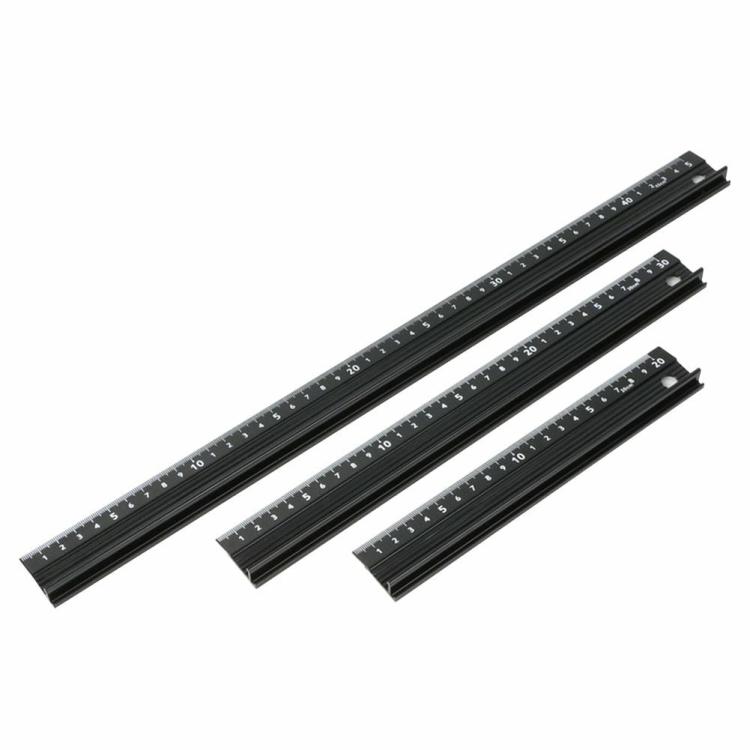 Measuring & Gauging | Aluminum Alloy Straight Scale Ruler for Woodworking Architect Engineer Measurement & Analysis Measuring & Gauging