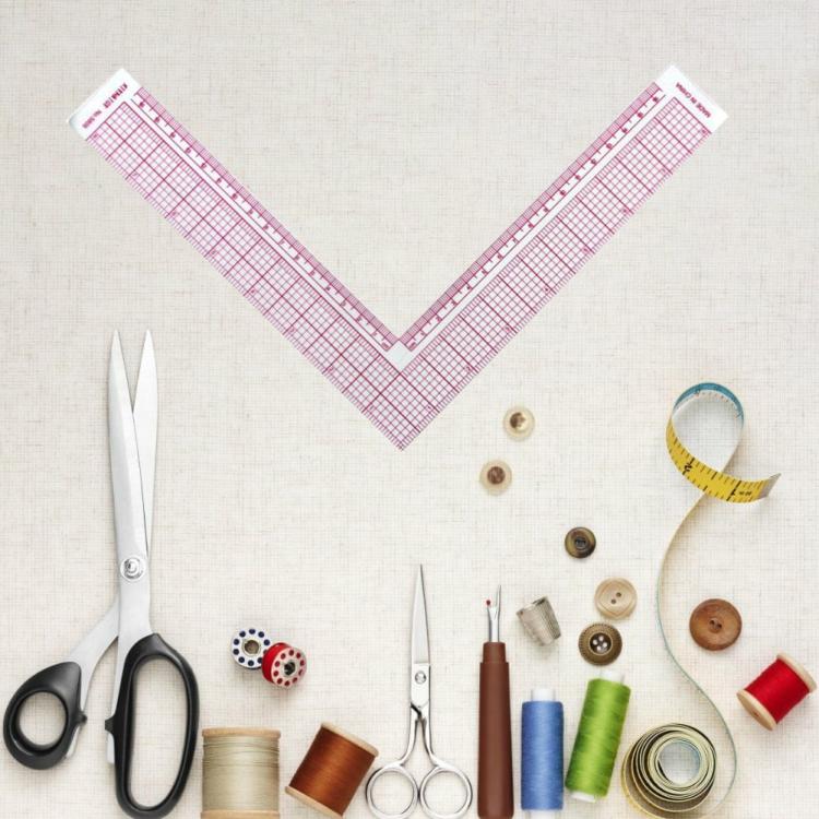 Measuring & Gauging | L Shape Garment Cutting Acrylic Quilting Ruler Tailor Patchwork Scale Ruler Measurement & Analysis Measuring & Gauging