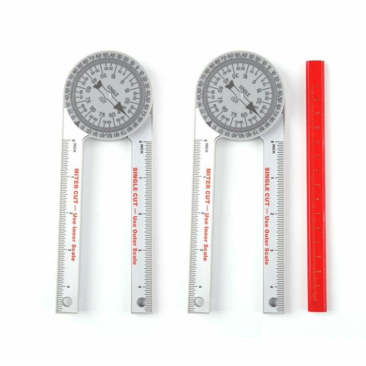 Measuring & Gauging | Miter Saw Protractor Plastic Angle Finder 360 Rotation for Carpenters Plumbers Measurement & Analysis Measuring & Gauging