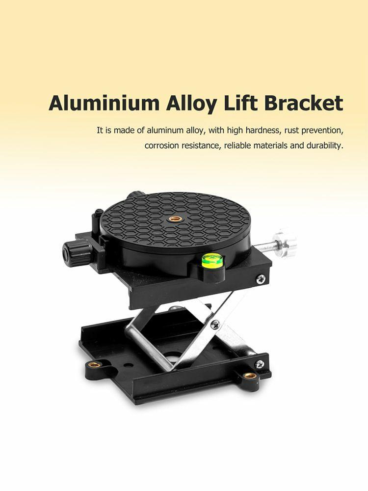 Optical Instruments | Aluminium Alloy Lift Bracket Anti-corrosion Lifter Table for Engraving Lab Tools Measurement & Analysis Optical Instruments