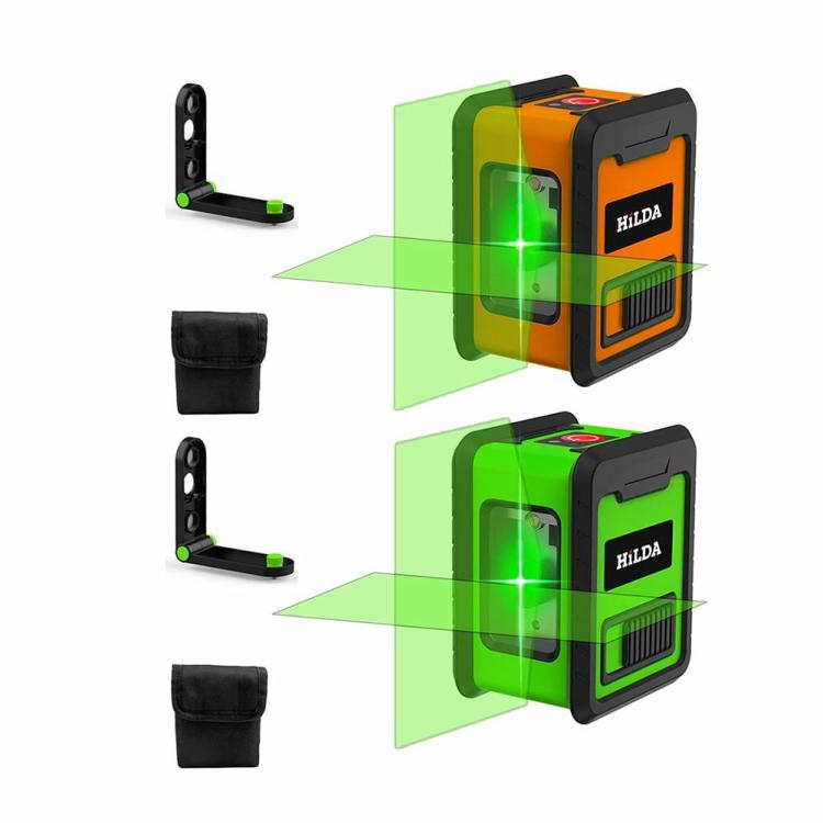 Optical Instruments | Cross Line Laser Level 2 Lines Green Laser Level Instrument for Carpentry Tiling Measurement & Analysis Green