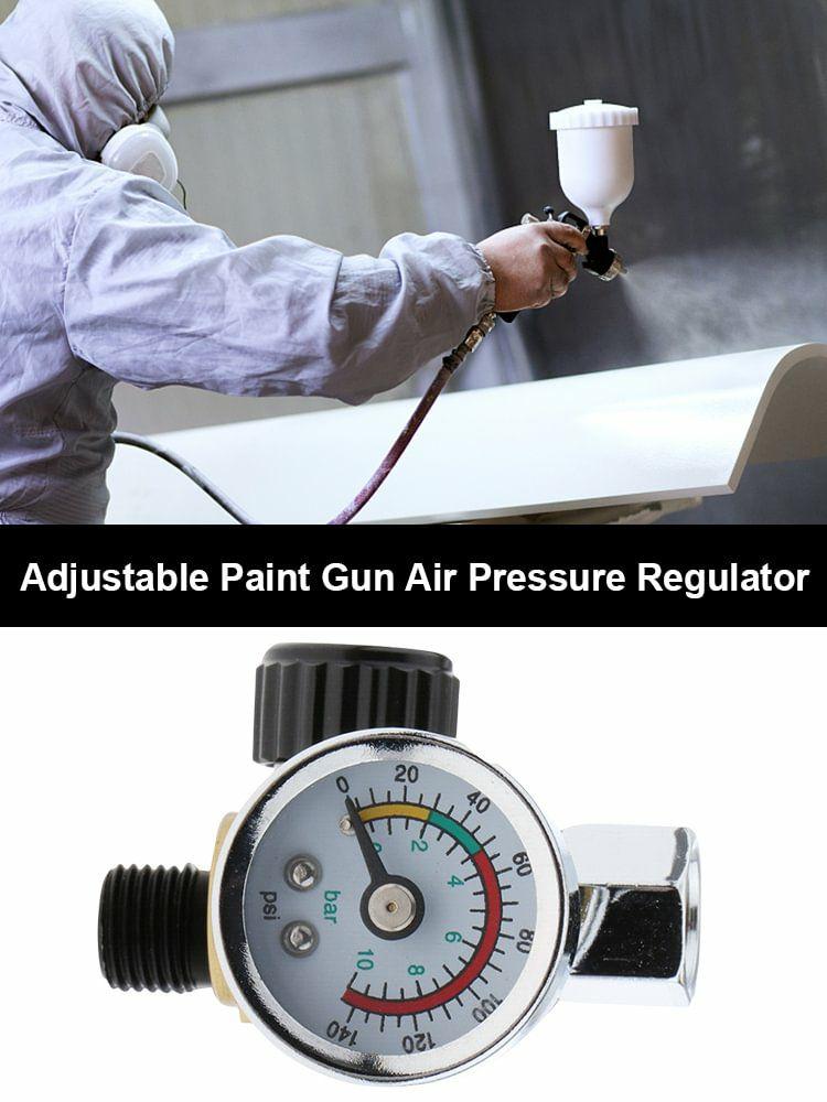 Other Tools | 0-140PSI/10Bar Adjust Air Pressure Regulator with Pressure Gauge Pneumatic Tools Other Tools Other Tools