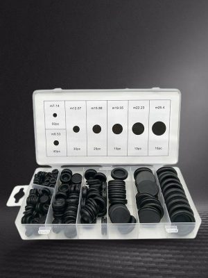 Other Tools | 170pcs Grommets Assortment Kit Rubber Nitrile O Ring Kit Boxed for Car/RV Wiring Other Tools Other Tools