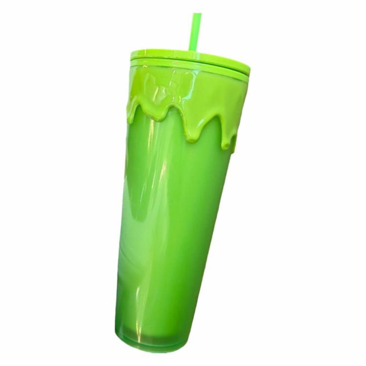 Other Tools | 24oz/710ml Double Layer Slime Green Glow In The Dark Tumbler Cup with Straw&Lid Other Tools Other Tools