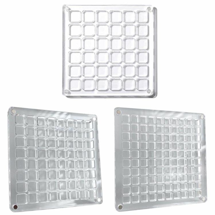 Other Tools | 36/64/100 Grids Acrylic Seashell Display Box Clear Magnetic Jewelry Display Case Other Tools Other Tools