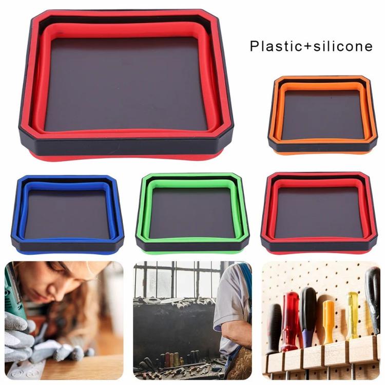 Other Tools | 4.53 In Magnetic Screw Tray Collapsible Magnetic Parts Tray for Small Metal Part Other Tools Other Tools