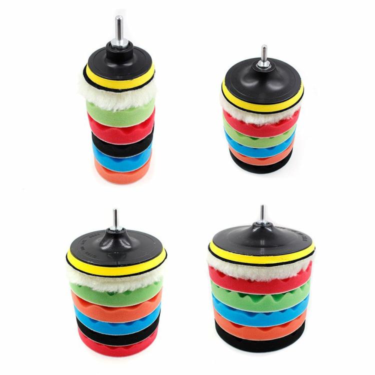 Other Tools | 8Pcs/Set Polishing Pad Polish Buffer Drill Wheel Sponge Buffing Waxing Pad Other Tools Other Tools