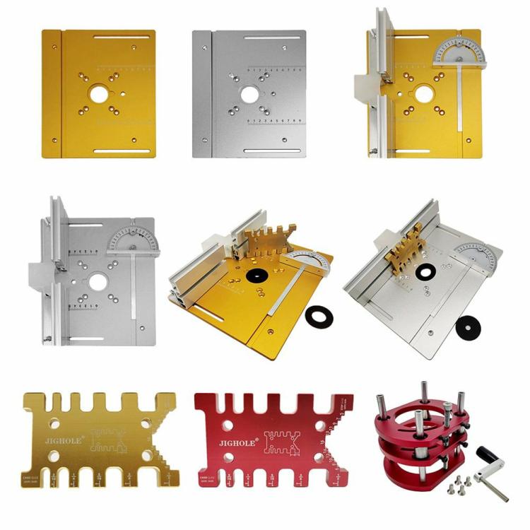 Other Tools | Aluminum Alloy Router Table Insert Plate Accessories Lift Base Woodworking Tools Other Tools Other Tools