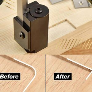 Other Tools | Corner Chisel Square Hinge Recesses Mortising Right Angle Carving Chisel Other Tools Black/White/Gold