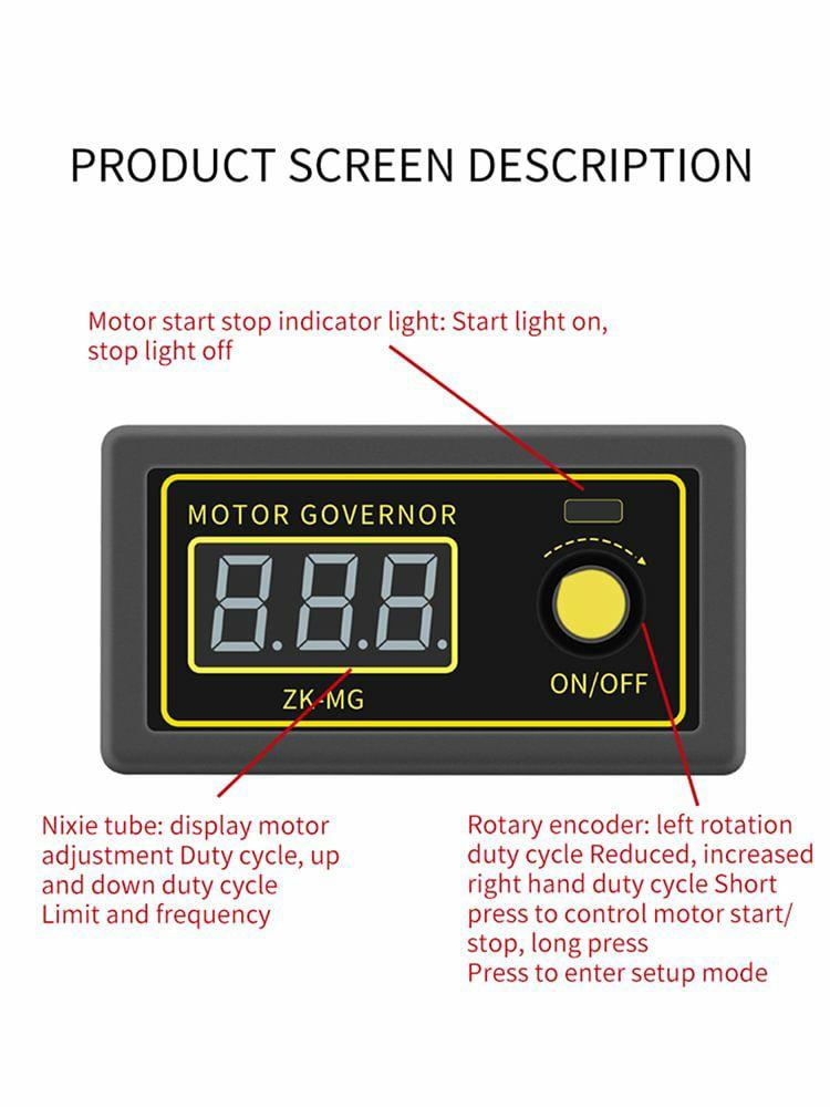 Other Tools | DC 5-30V Motor Speed Controller 5V12V24V 5A PWM Adjustable Speed Digital Encoder Other Tools Other Tools