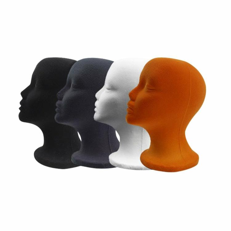 Other Tools | Flocking Foam Female Mannequin Head Wigs Glasses Cap Display Holder Stand Other Tools Black/Grey/White