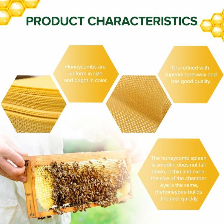 Other Tools | Natural Beeswa Sheets Multi-Purpose Beekeeping Tool for Beekeeping/Candle Making Other Tools Other Tools