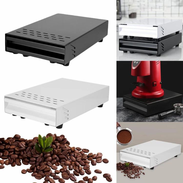 Other Tools | Stainless Steel Coffee Ground Box Knock Box with Non-Slip Base for Coffee Ground Other Tools Black