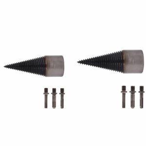 Other Woodworking Tools | 32mm/42mm Firewood Drill Bit Steel Log Splitting Drill Bit Black for Family Farm Other Woodworking Tools Other Woodworking Tools