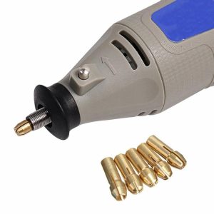 Parts & Accessories | 7pcs 0.5-3.0mm Mini Drill Collet Set Micro Twist Chuck Adapter w/Hex Wrench Parts & Accessories Parts & Accessories